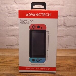 Advanctech Glass Screen Protector For Nintendo Switch